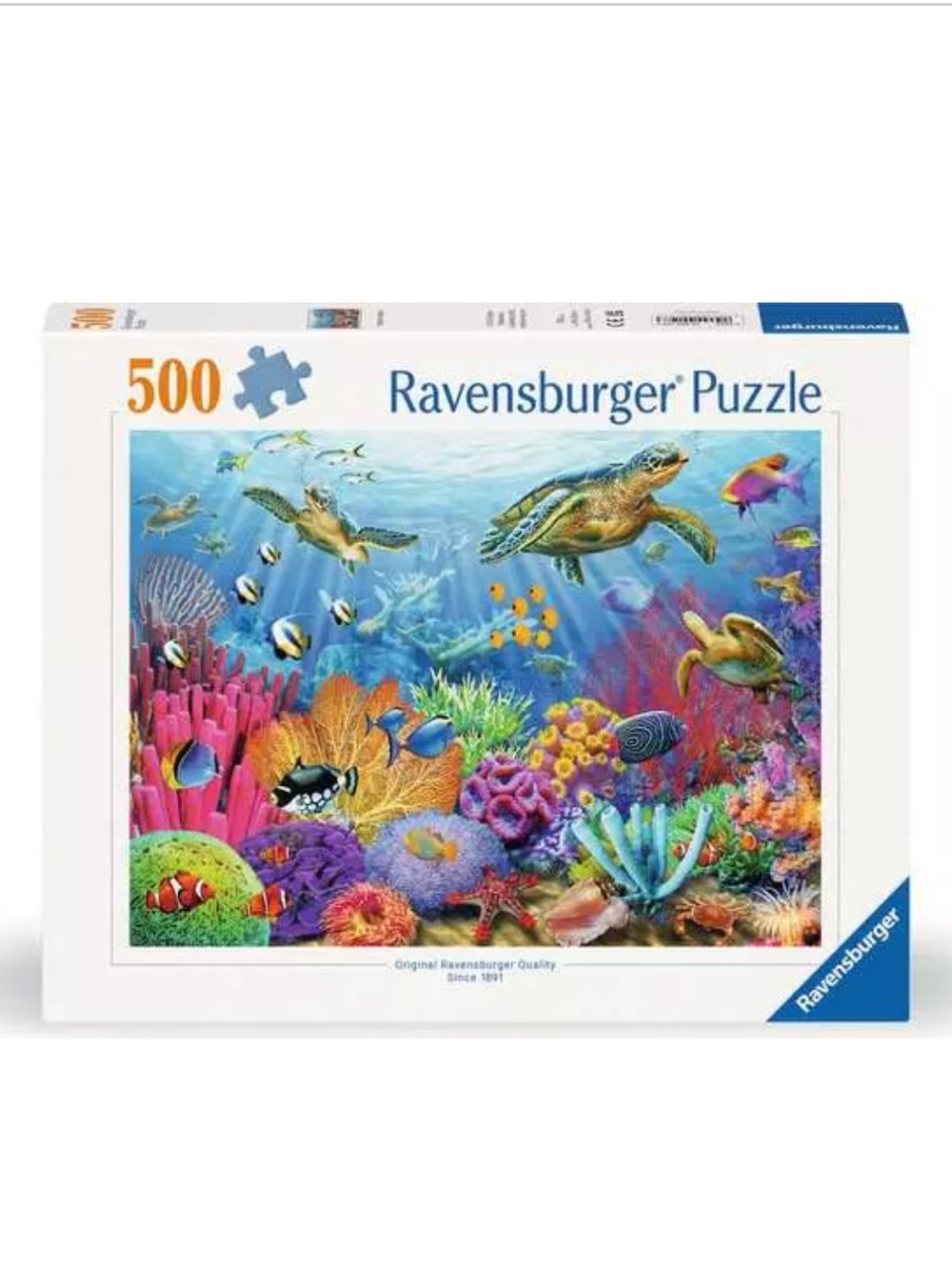 Ravensburger Blue, Green and Pink Underwater Reef Puzzle
